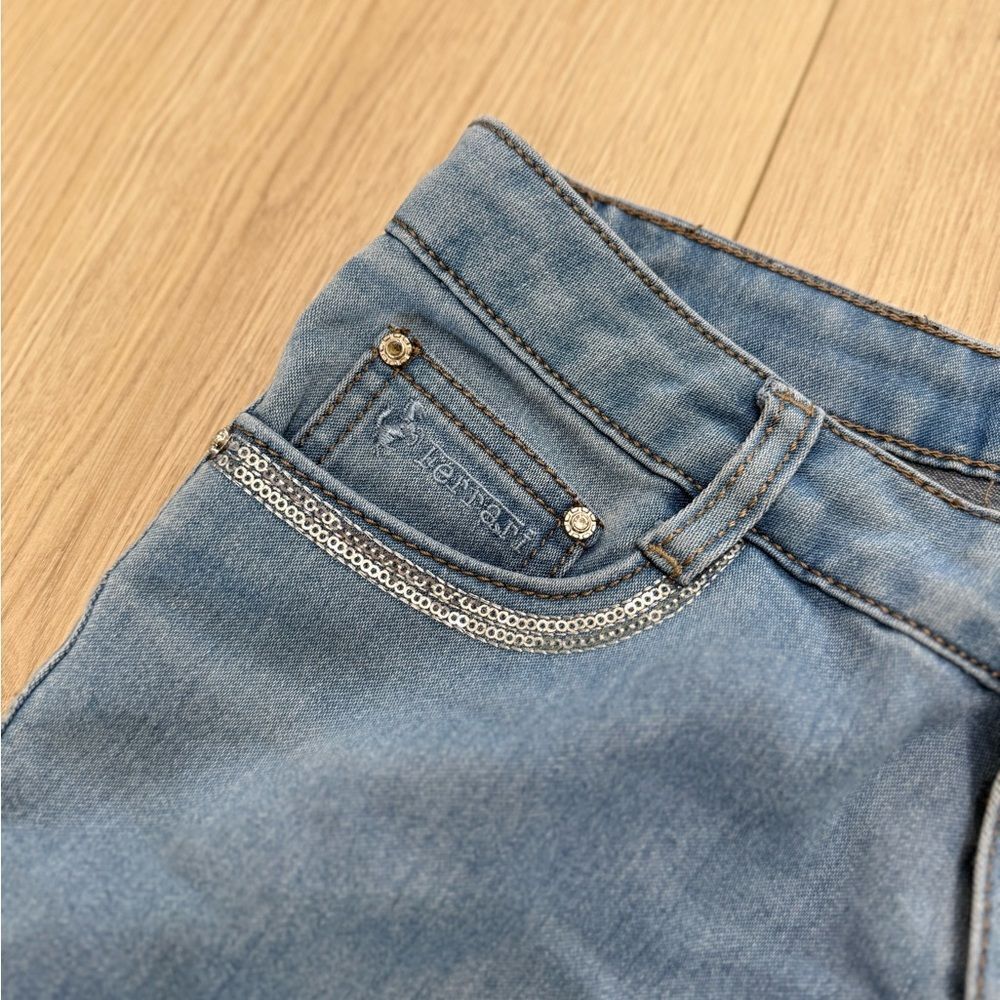 Ferrari small women’s jeans blue pants - Picture 2 of 7